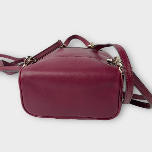 Kate Spade New York Natalia Mini Convertible Backpack in Cherrywood main image 6